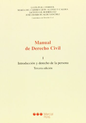 Manual de Derecho civil