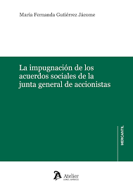 La impugnación de los acuerdos sociales de la junta general de accionistas. 9791387543440