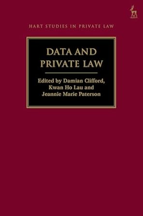 Data and private law. 9781509966066