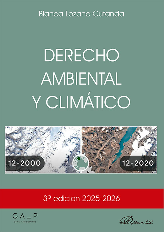 Derecho ambiental y climático. 9791370065379