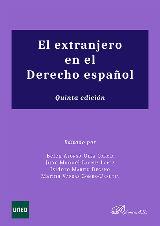 El extranjero en el Derecho español. 9791370065492