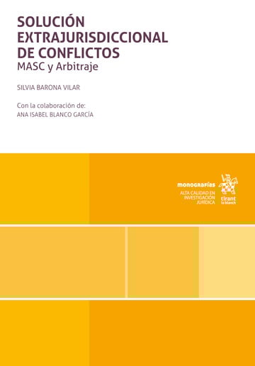 Solución extrajurisdiccional de conflictos. 9791370212605