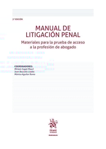Manual de Litigación Penal. 9791370211509
