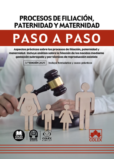 Procesos de filiación, paternidad y maternidad. Paso a paso. 9791370111748