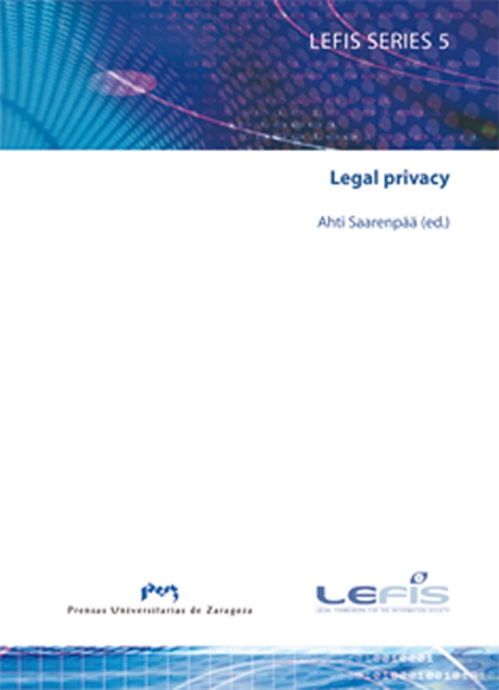 Legal privacy. 9788492521173