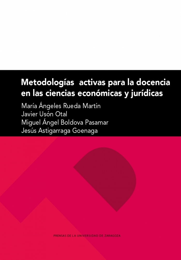 Metodologías activas para la docencia en las ciencias económicas y jurídicas. 9788492774340