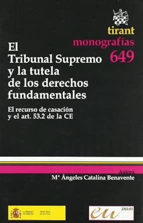 El Tribunal Supremo y la tutela de los Derechos Fundamentales. 9788498768244