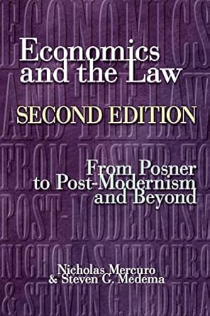 Economics and the Law. 9780691125725