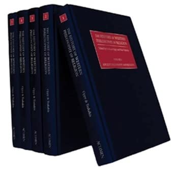 The history of western philosophy of religion. 9781844651818