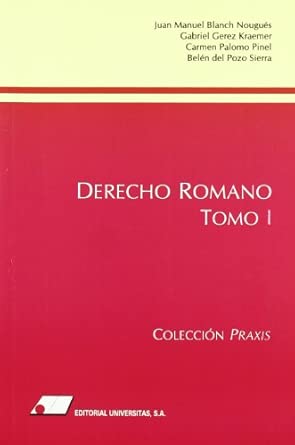 Derecho romano. Tomo I. 9788479912567