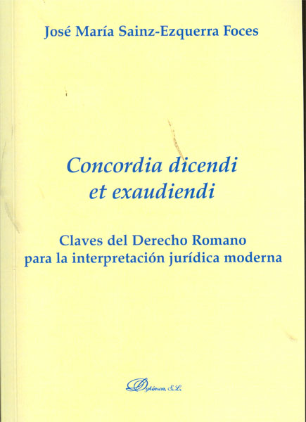 Concordia dicendi et exaudiendi. 9788415454168