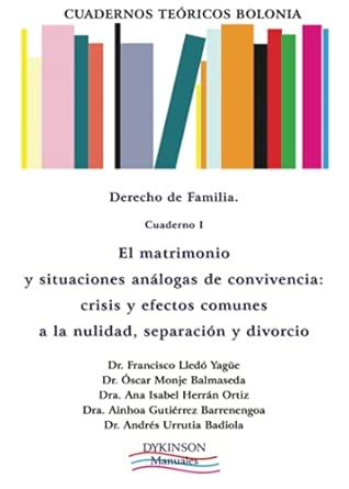 El matrimonio y situaciones análogas de convivencia. 9788415454540