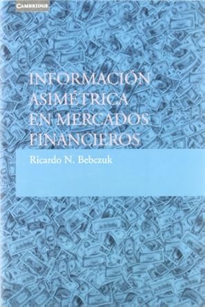 Información asimétrica en mercados financieros. 9788483231234