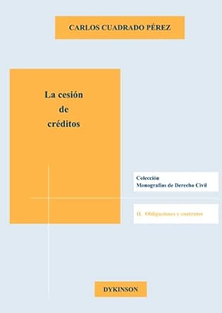 La cesión de créditos