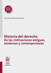 Historia del Derecho. 9788411303767