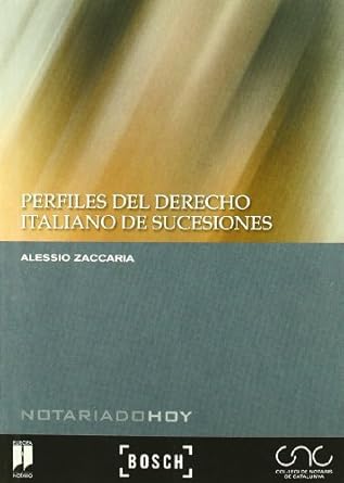 Perfiles del Derecho italiano de sucesiones