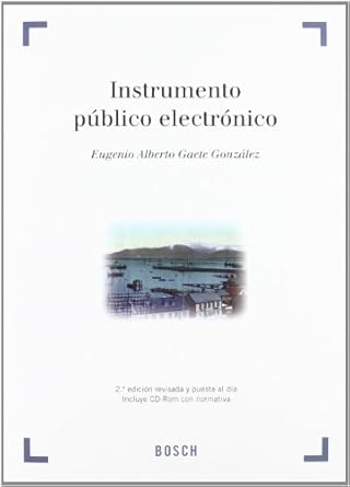 Instrumento público electrónico. 9788497905404