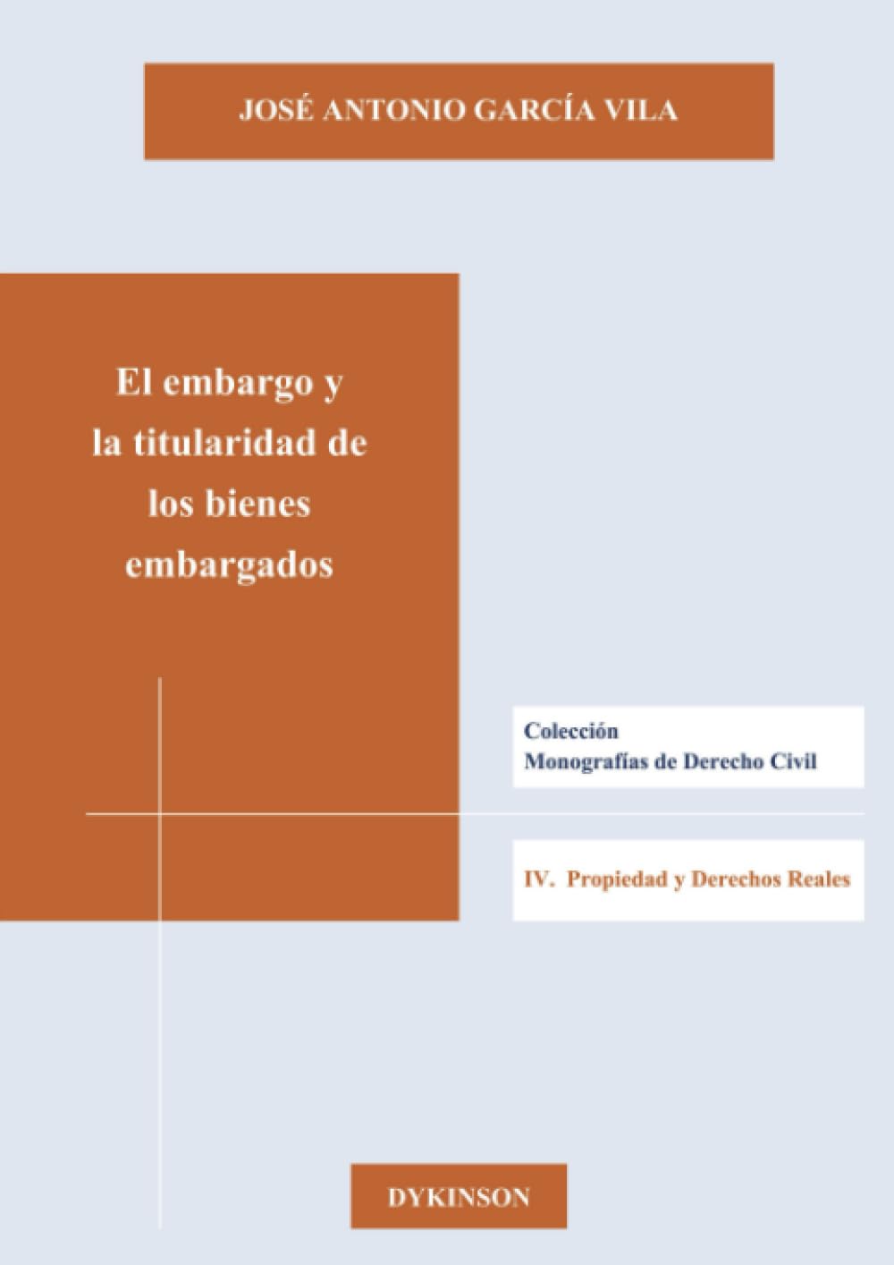 El embargo y la titularidad de los bienes embargados