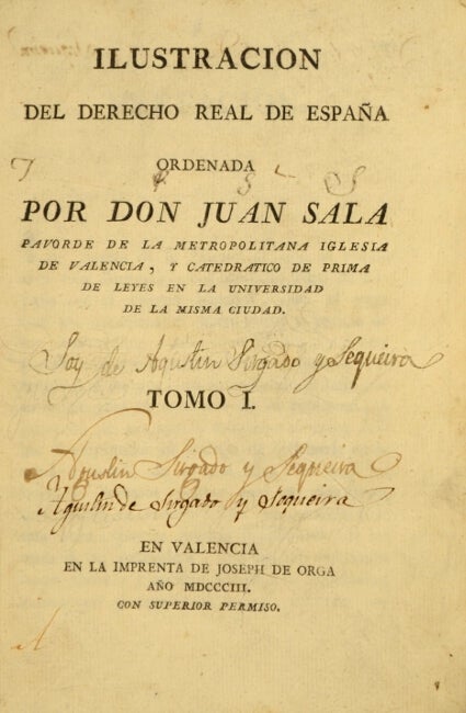Ilustración del Derecho Real de España