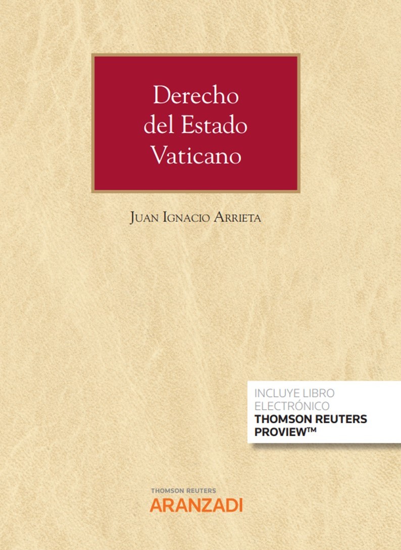 Derecho del Estado Vaticano . 9788413907536