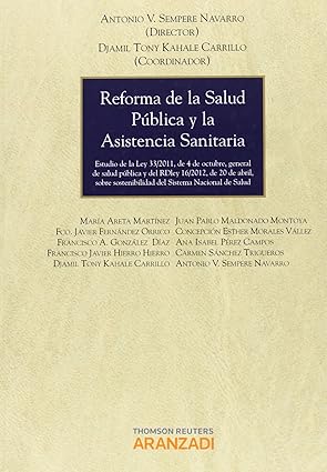 Reforma de la salud pública y la asistencia sanitaria. 9788490142592