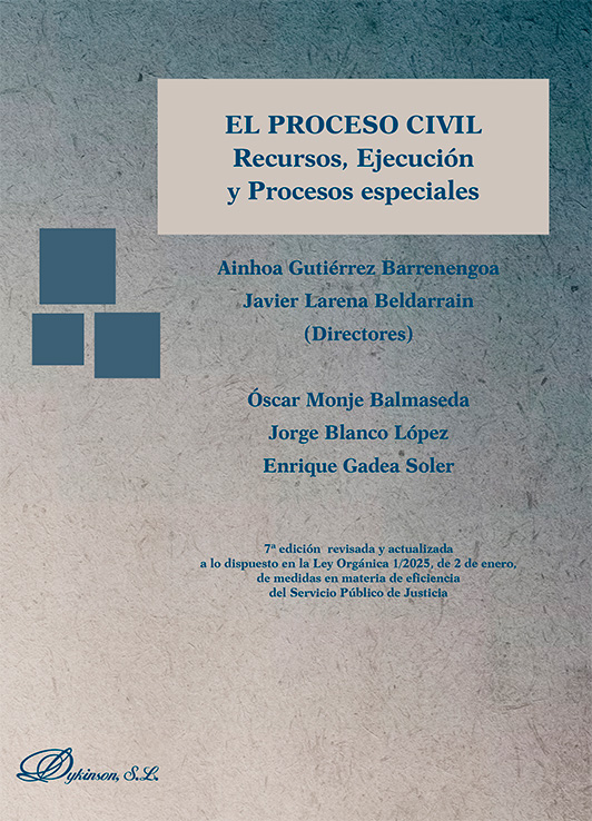 El proceso civil. 9791370064891