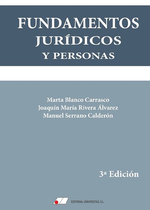 Fundamentos jurídicos y persona. 9788479916657