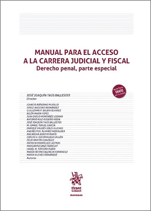 Manual para el acceso a la carrera judicial y fiscal. 9791370106560