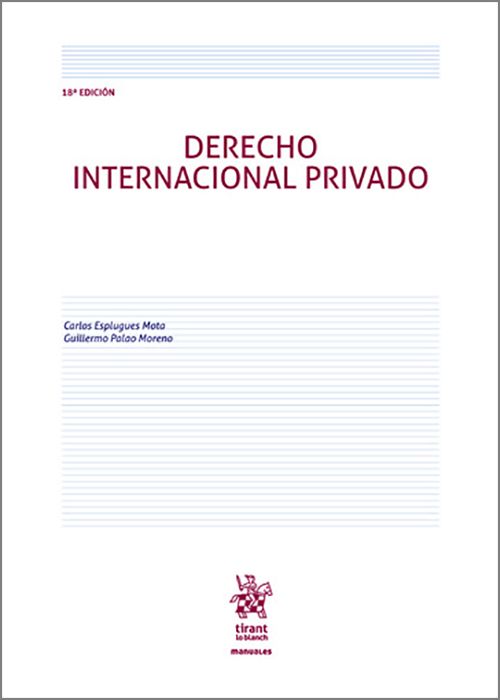 Derecho Internacional Privado . 9791370108267