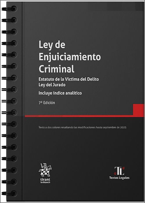 Ley de Enjuiciamiento Criminal. 9791370210106