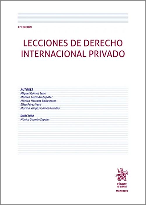 Lecciones de Derecho internacional privado . 9791370210144