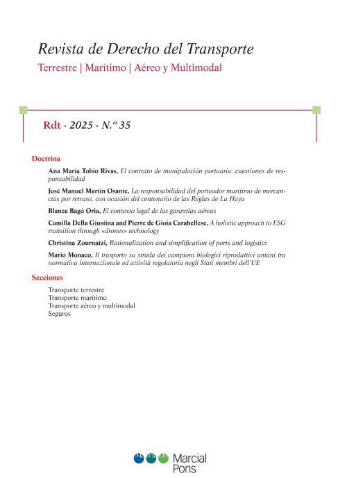 Revista de Derecho del Transporte, Nº 35, año 2025. 101128164