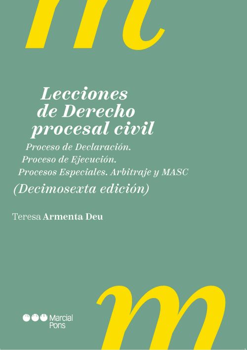Lecciones de Derecho procesal civil. 9788413819938