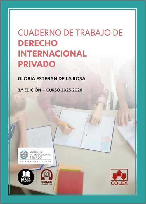 Cuaderno de trabajo de Derecho Internacional Privado. 9791370112660