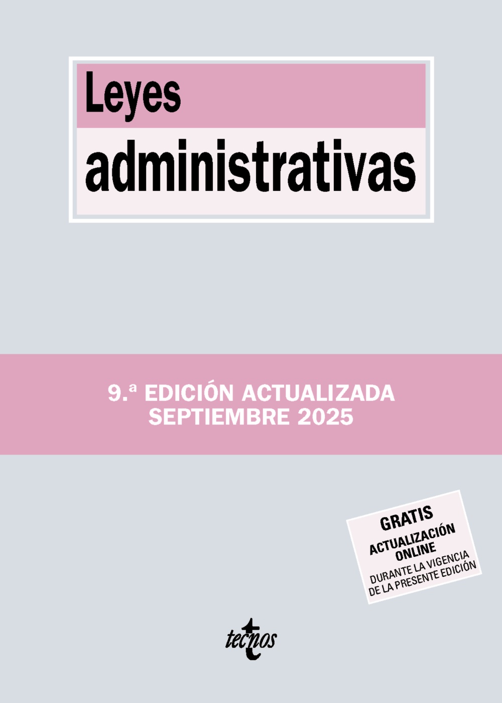Leyes administrativas. 9788430993161