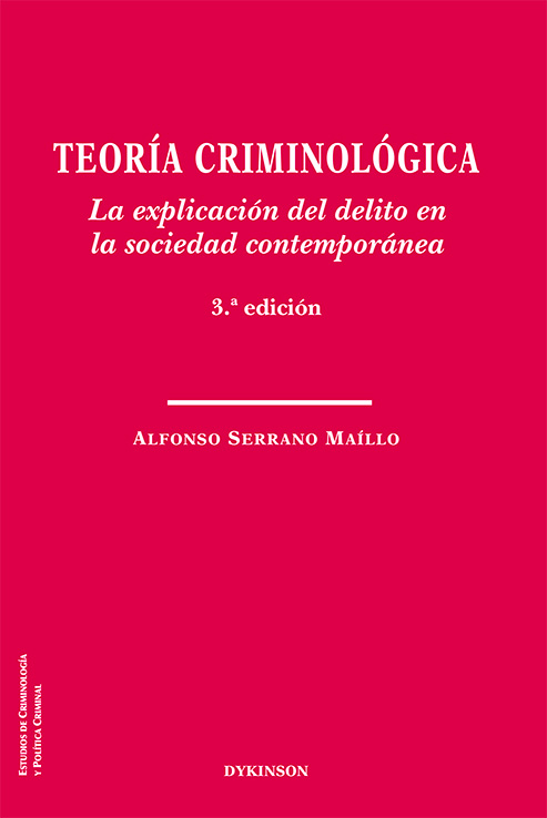 Teoría criminológica. 9791370062934