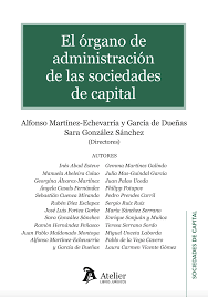 El órgano de administración de las sociedades de capital. 9791387867225