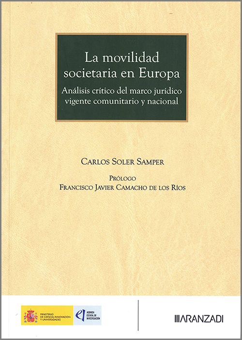 La movilidad societaria en Europa. 9788410852174