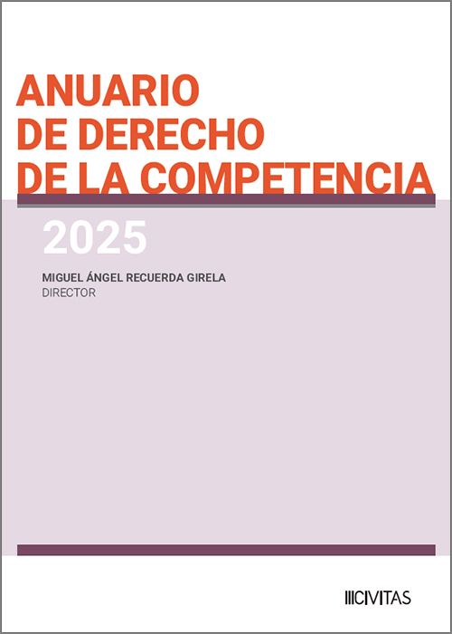 Anuario de Derecho de la Competencia 2025. 9788410852945