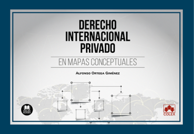 Derecho internacional privado en mapas conceptuales. 9791370112202
