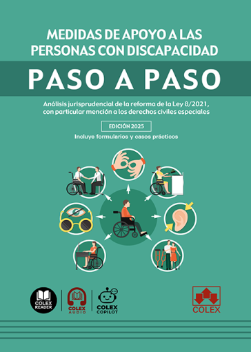 Medidas de apoyo a las personas con discapacidad. Paso a paso. 9791370111861