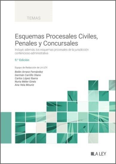 Esquemas procesales civiles, penales y concursales. 9788410292994