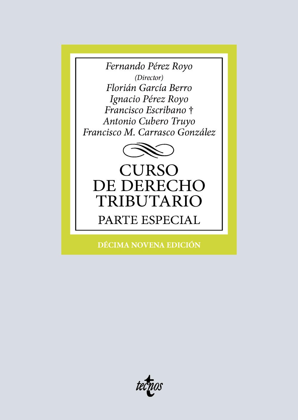 Curso de Derecho Tributario. 9788430992737