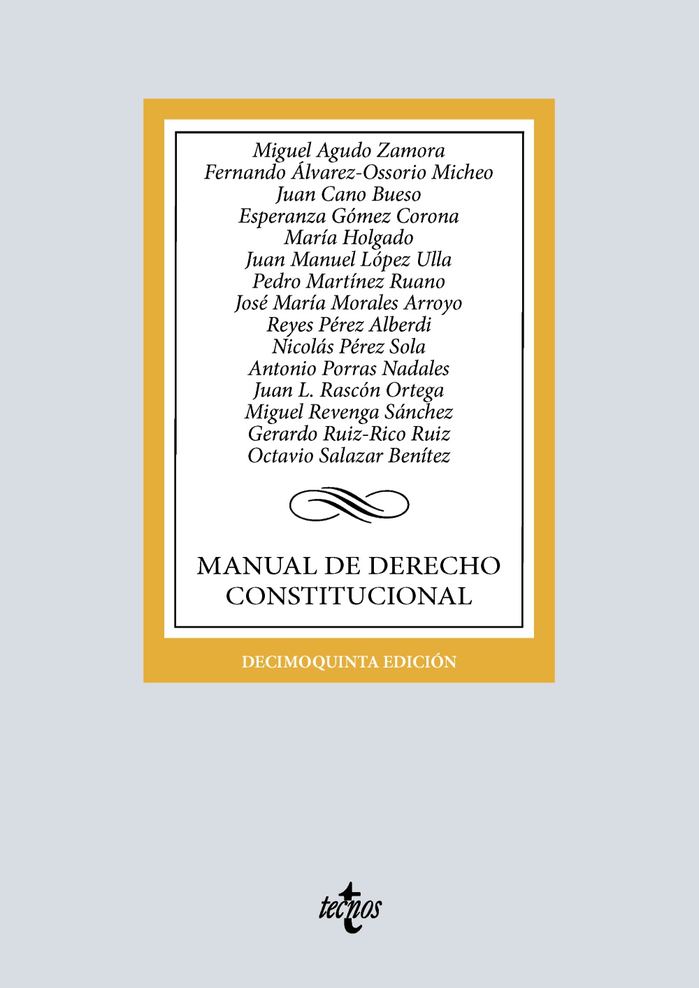 Manual de Derecho Constitucional. 9788430992775