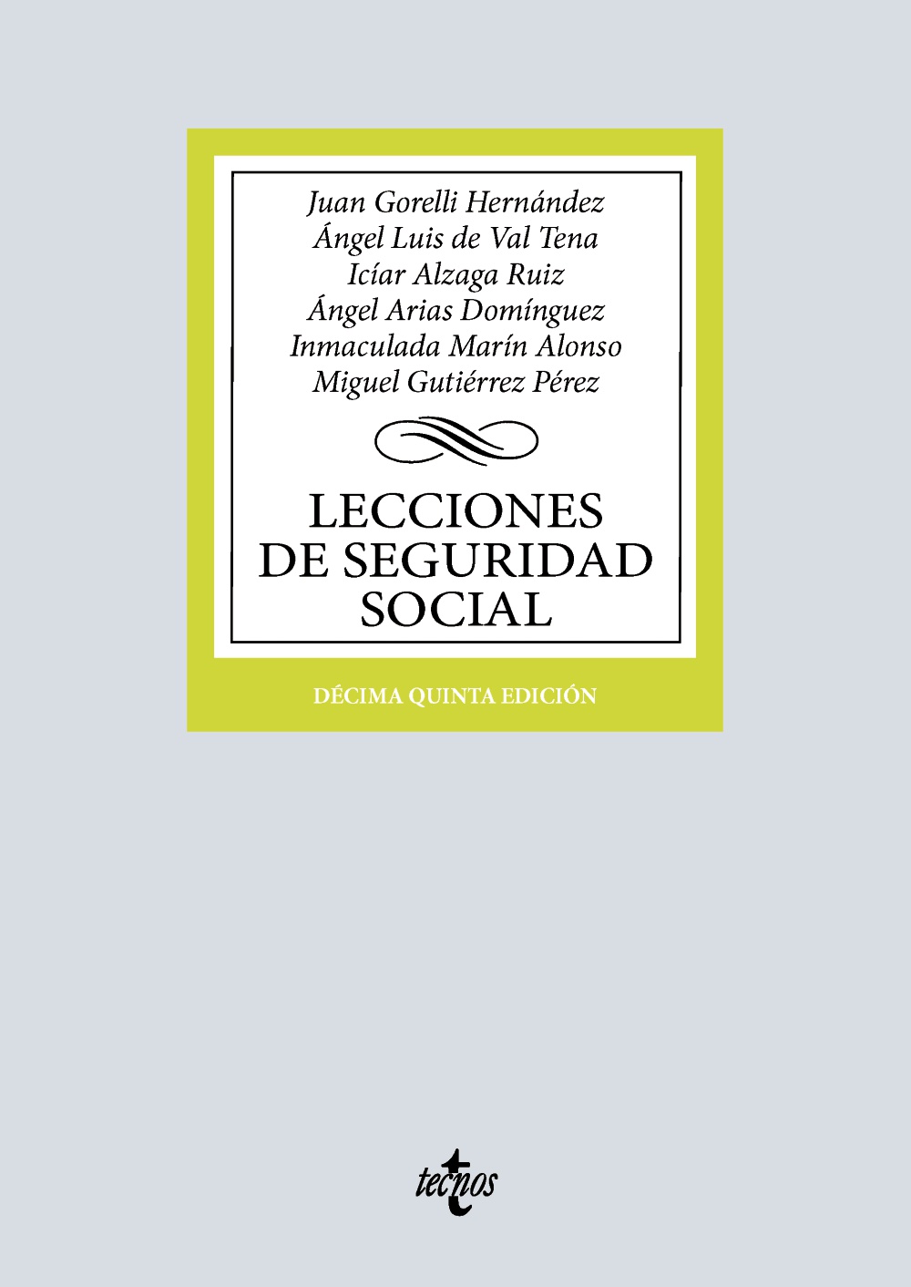 Lecciones de Seguridad Social. 9788430992812