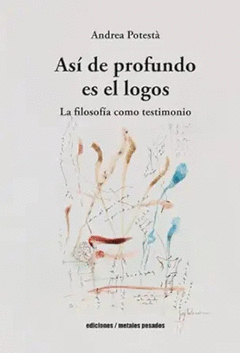 Así de profundo es el Logos. 9789566426127
