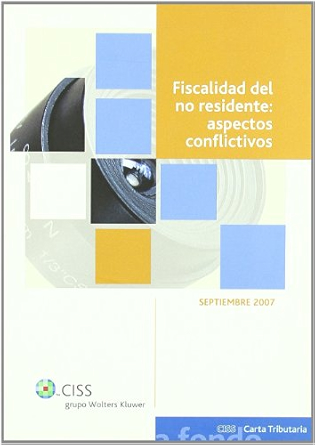 Fiscalidad del no residente. 9788482356181