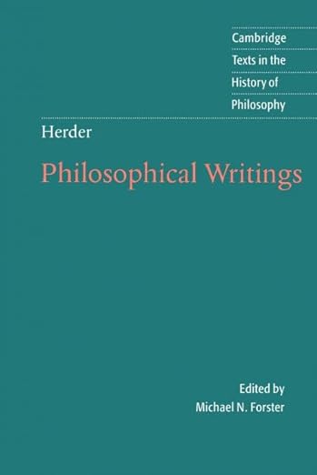 Philosophical writings. 9780521794091