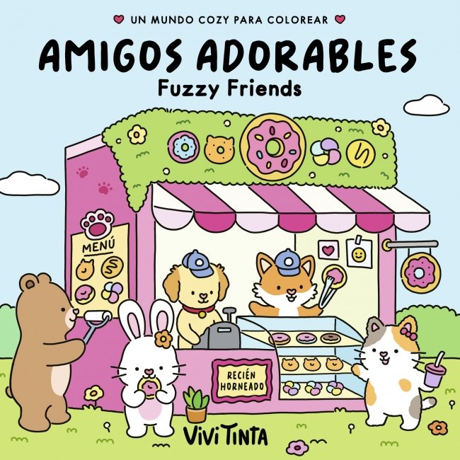 Amigos adorables. Fuzzy Friends. 9788401041426