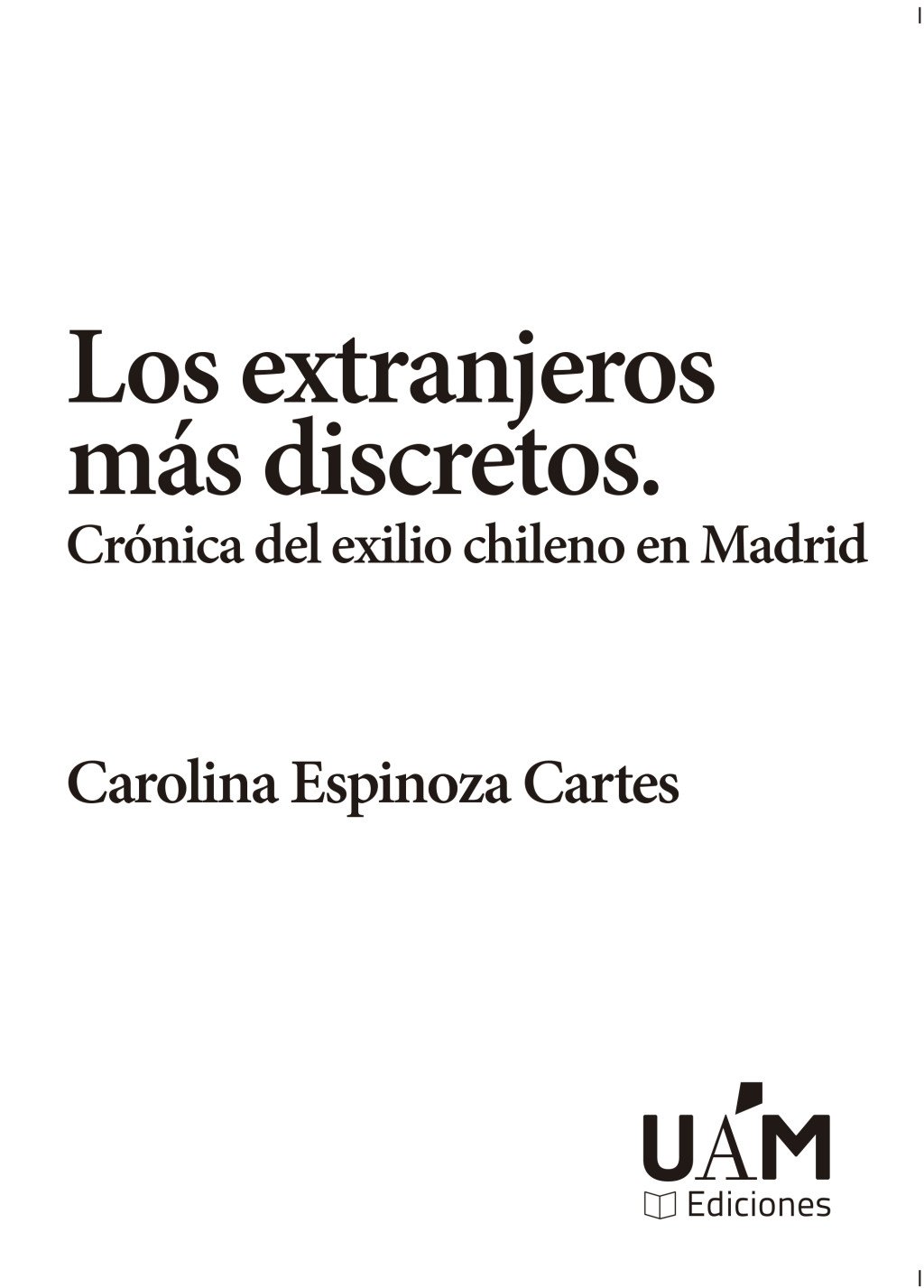 Los extranjeros más discretos. 9788411680073